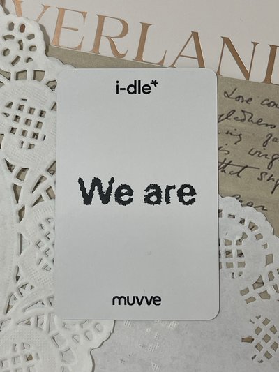  【無包手】We are mu 線下簽售2.0 簽售卡 刷 棒球刷