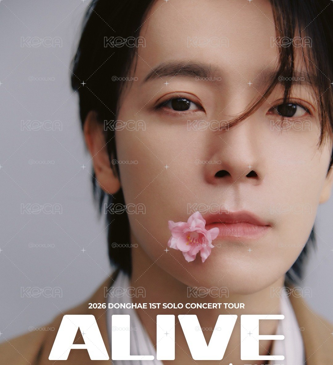 東海 ALIVE 台北演唱會入場海報