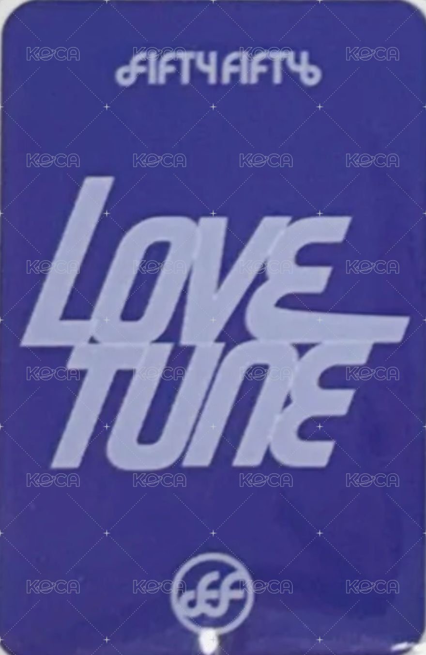 Love Tune Kpopstore 線上 1.0 簽售卡 四葉幸運草 背面