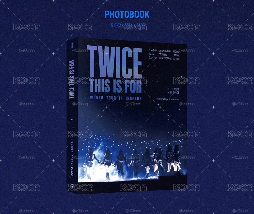 TWICE 六巡DVD+fans shop特典卡組