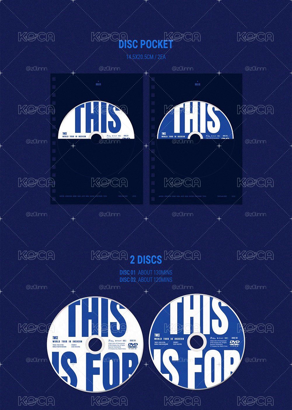 TWICE 六巡DVD+fans shop特典卡組