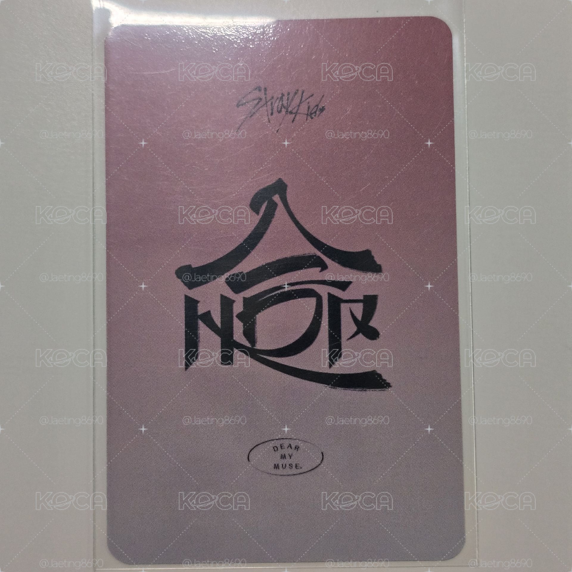 Stray Kids 合HOP 韓通DMM特典卡🐰Leeknow 旻浩