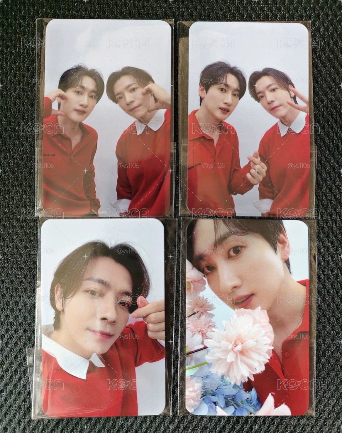 SUPER JUNIOR D&E東海銀赫武漢見面會入場卡 