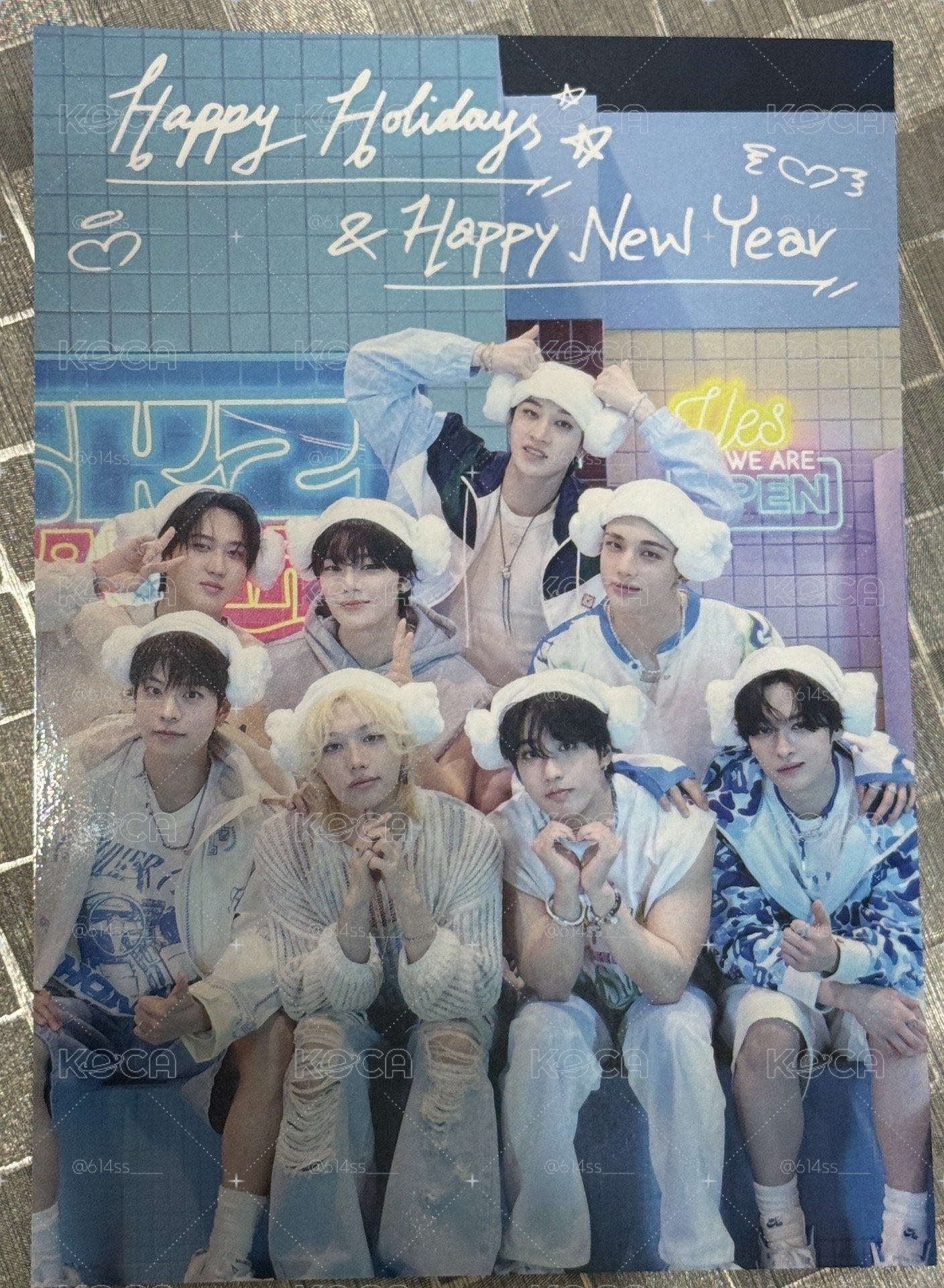 SKZ 日本FC會員 2026賀卡