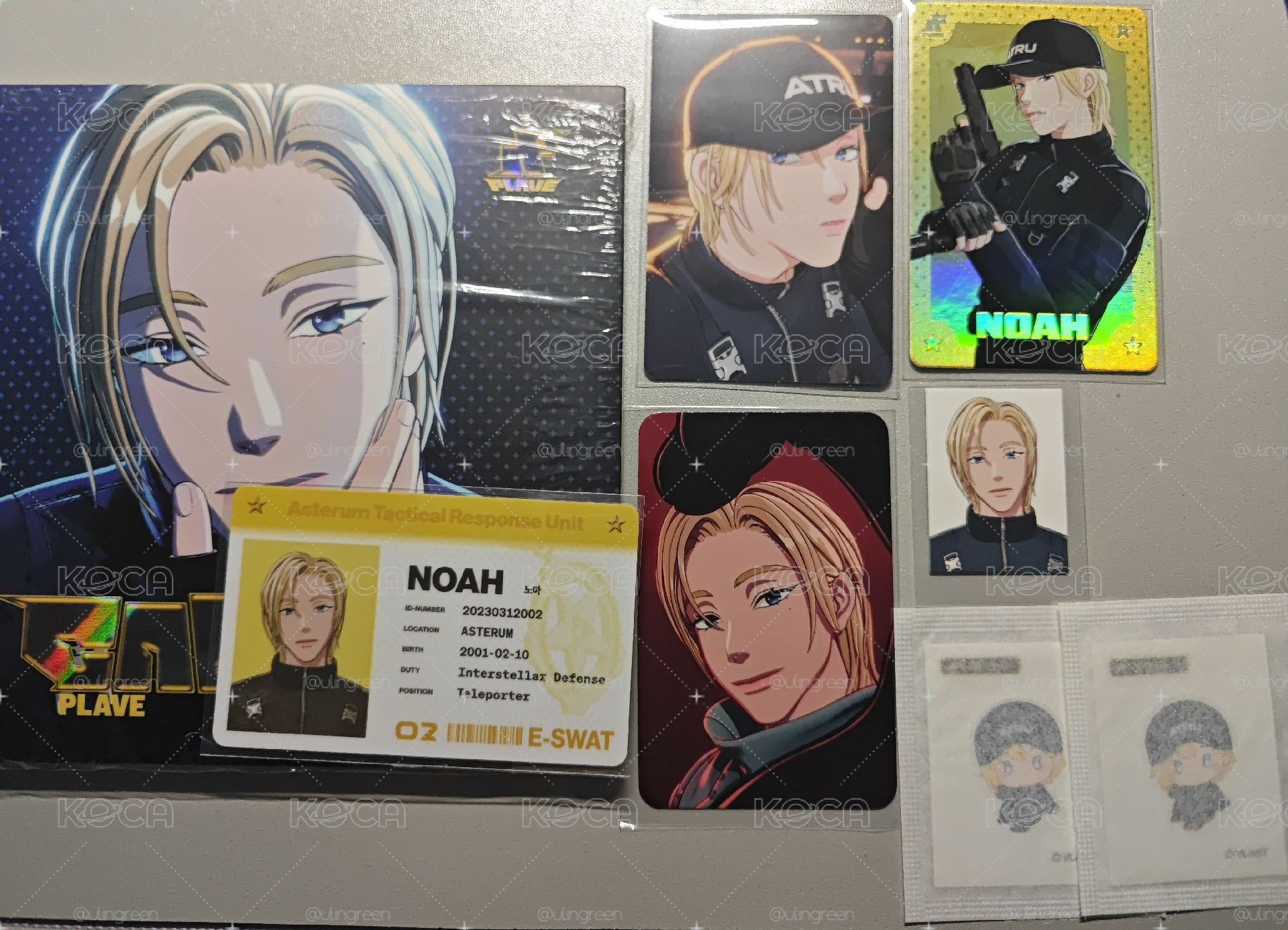 NOAH💜IDPASS已拆+musinsa1.0特典