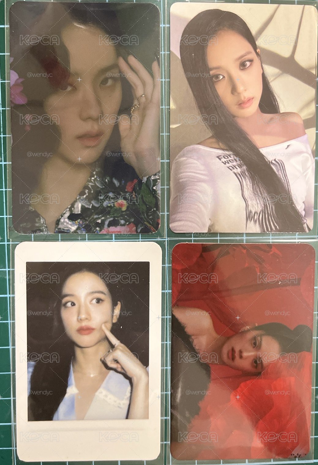 jisoo ME solo小卡 16張不拆