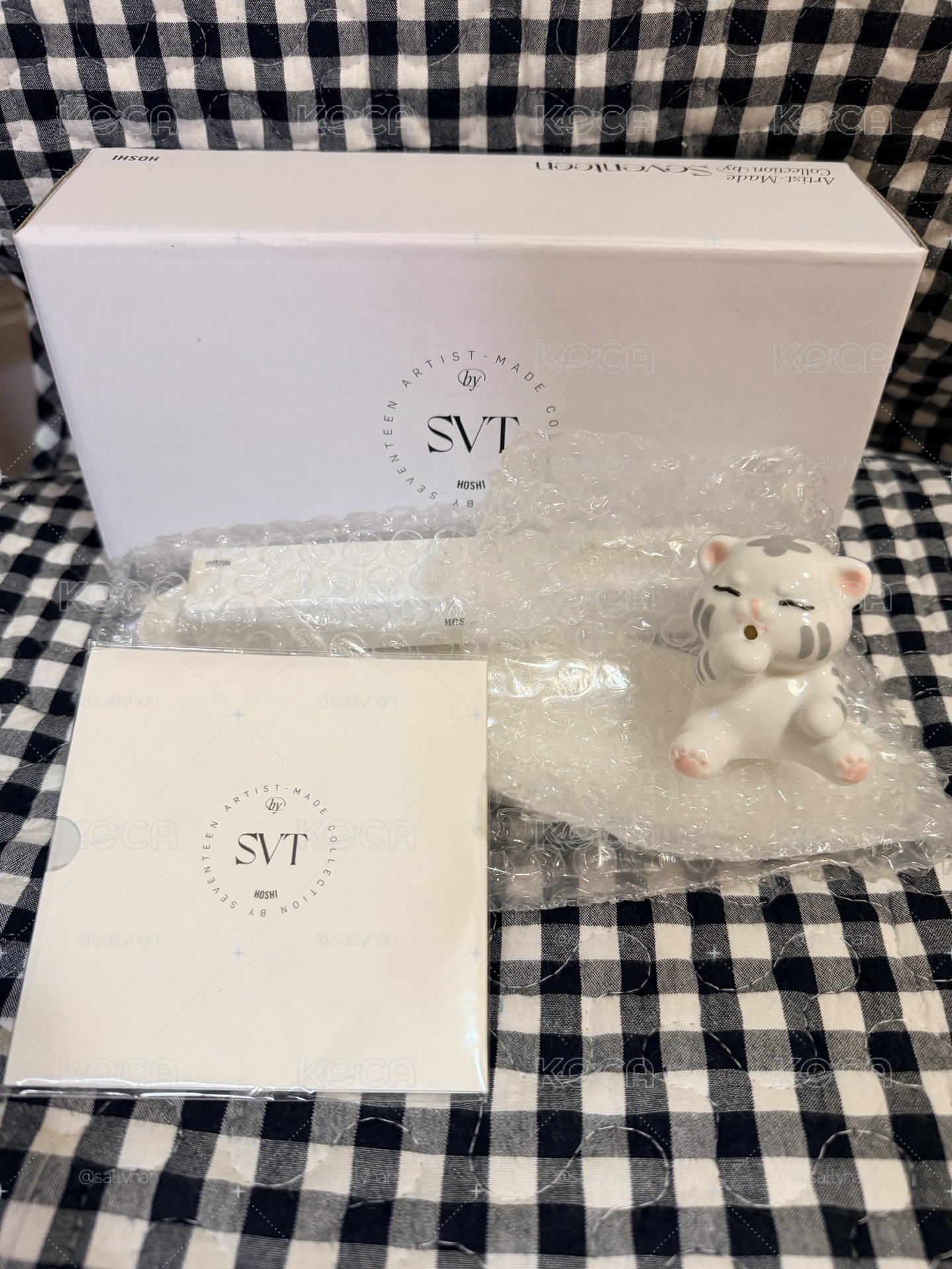 Seventeen Hoshi自製週邊 線香盤組