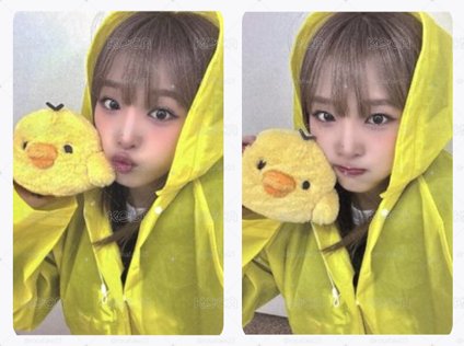 Yena 雨衣少女小黃鴨