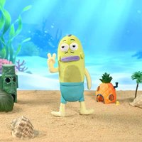 海綿寶寶 路人魚系列 吊娃 比耶路人魚