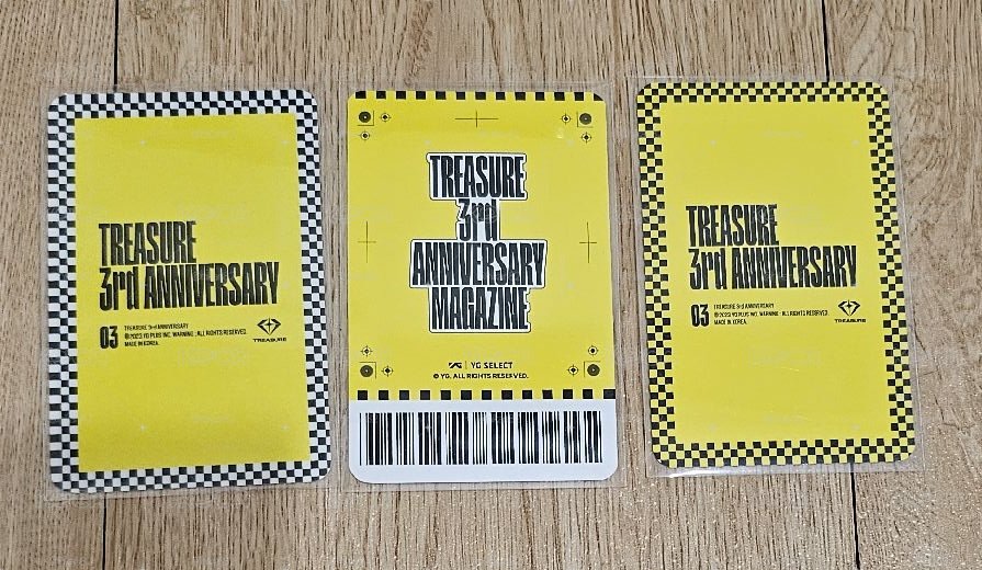 TREASURE 3rd ANNIVERSARY MAGAZINE 🐨