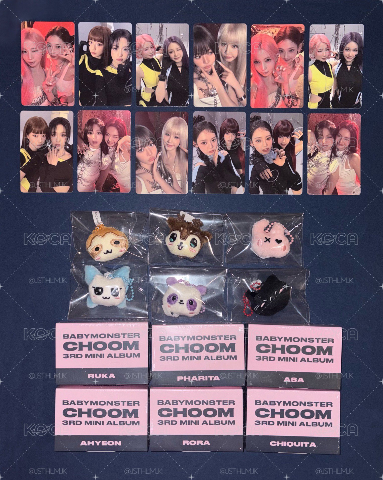 BABYMONSTER CHOOM娃娃專拆售