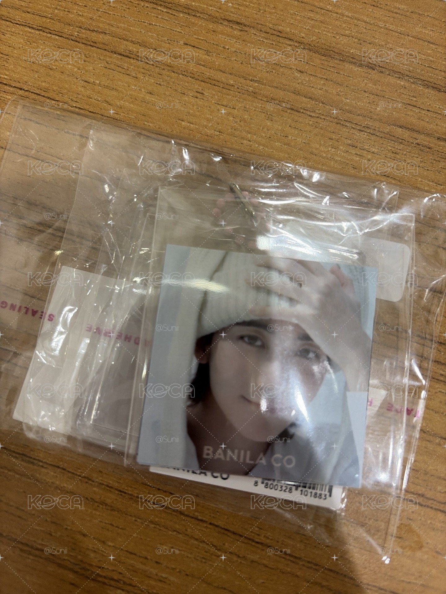 淨漢 banila co代言吊飾一組