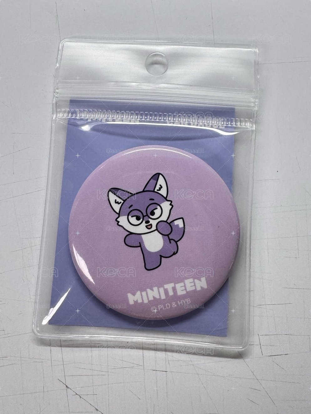 Miniteen&成員自製吊飾