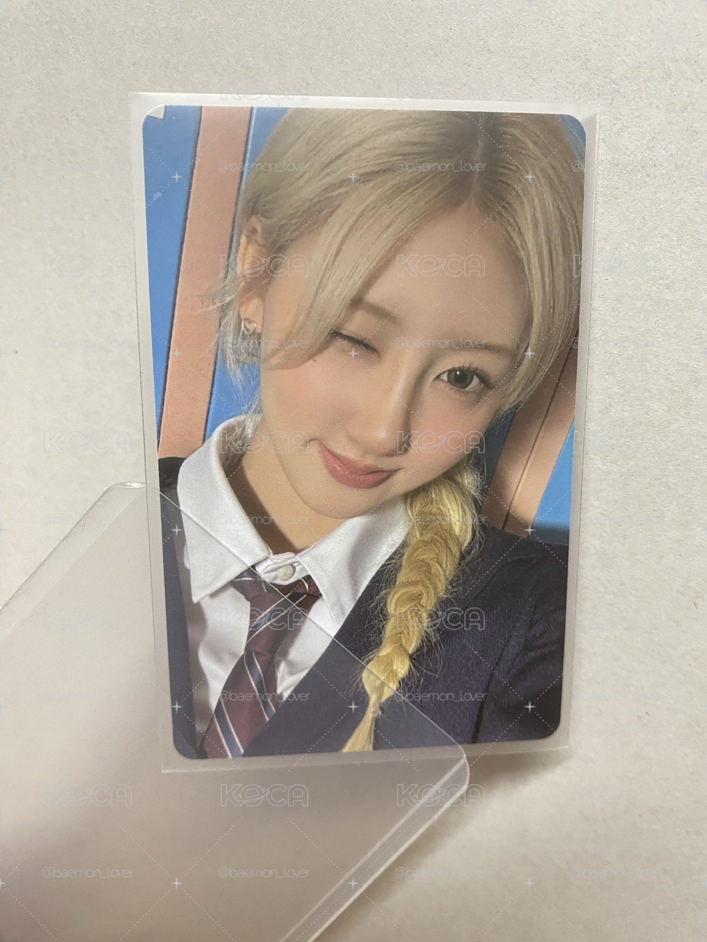 一週年立牌卡 藍