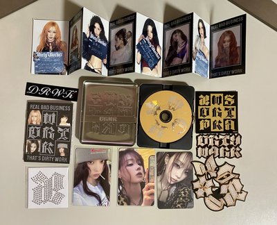現貨 aespa Dirty Work Target B&N 美版