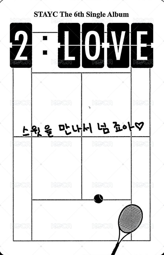 2:LOVE 專輯卡 PLAYER PROFILE ver. 背面