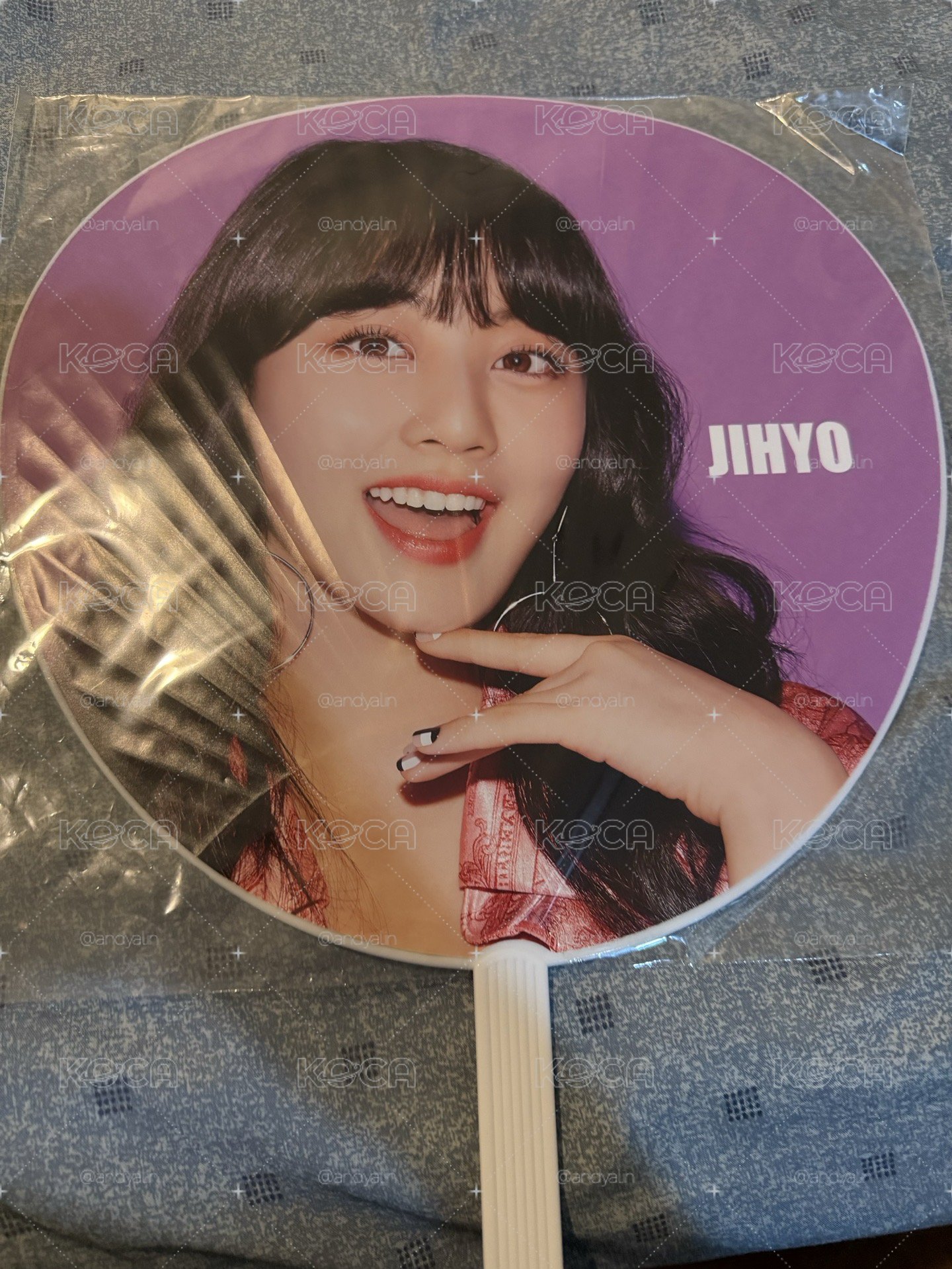 TWICE 扇子盤