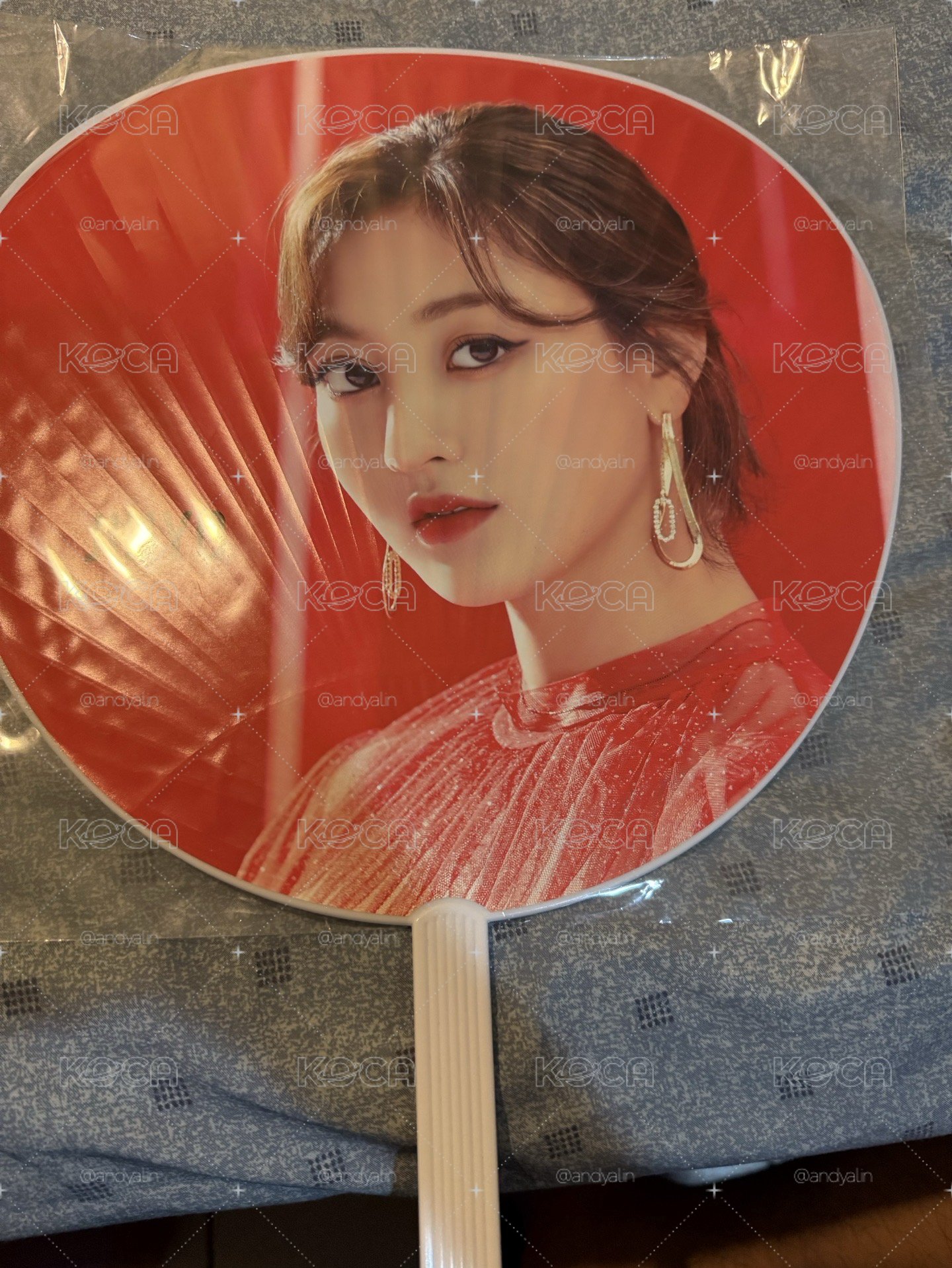 TWICE 扇子盤