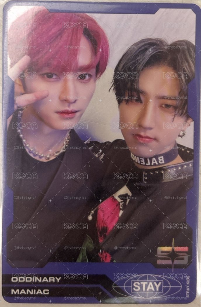 Straykids 旻城 Ordinary 雙人卡
