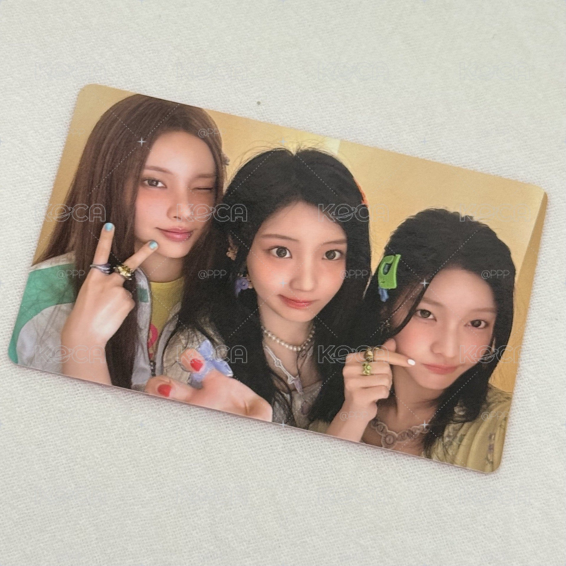 ILLIT mini4 target美網三人卡