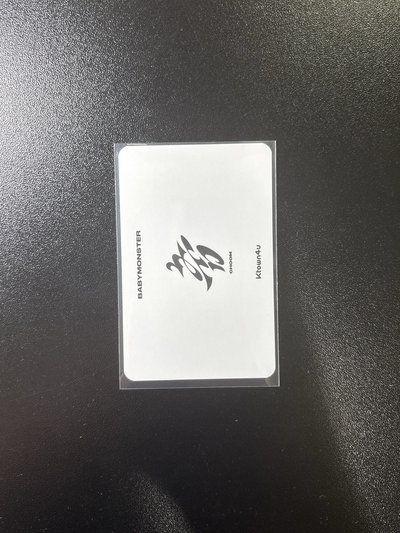 춤 (CHOOM) k4 團體 幸運卡 