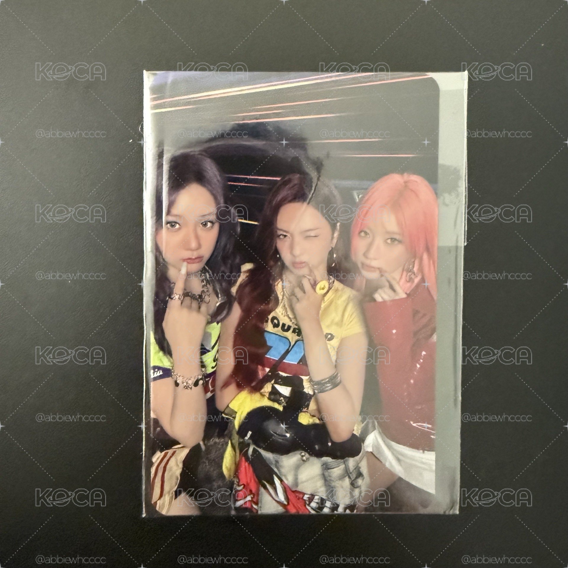 babymonster choom 任務卡。塔角柒