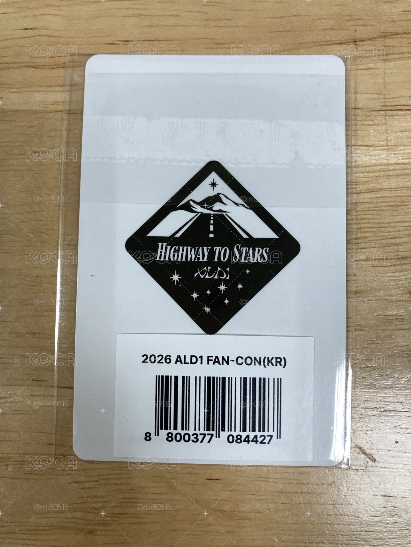 周安信 2026仁川飯控FAN-CON週邊滿額卡