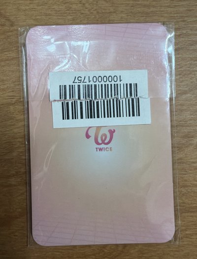 TWICE 三代手燈jyp特典卡