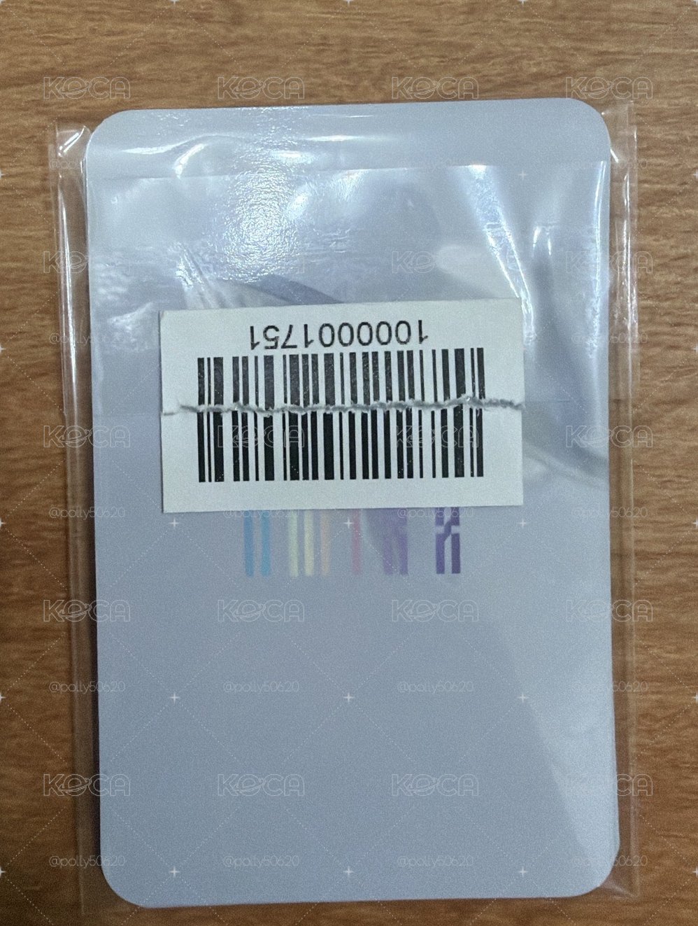 NMIXX手燈特典卡