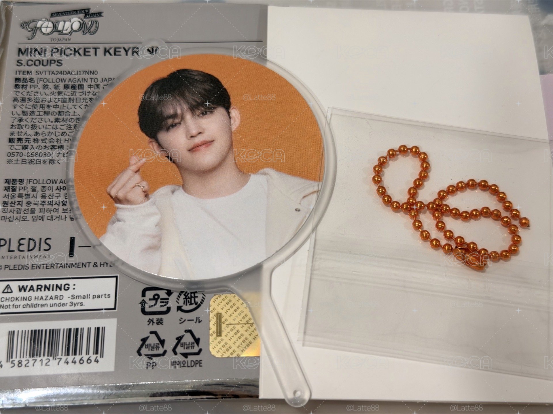 Scoups 小扇子吊飾