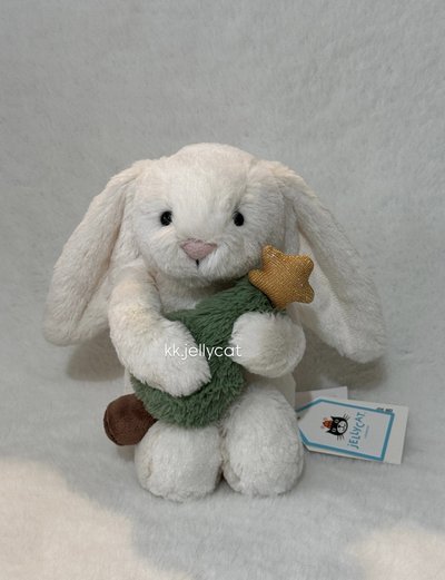 18cm 聖誕樹邦尼兔