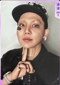 迷你4輯 QQ音樂 星光卡 二星 專屬手繪卡