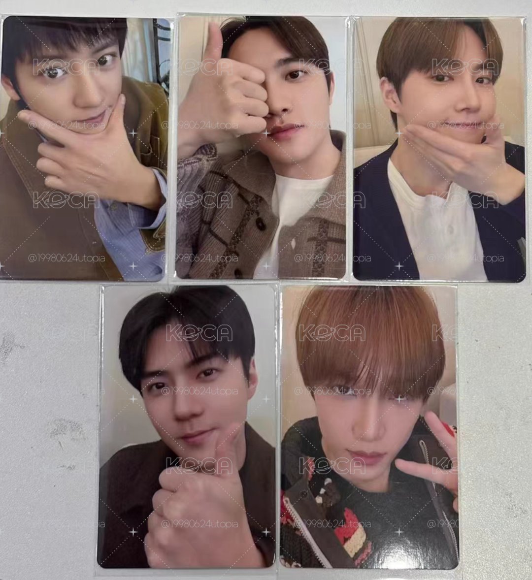 EXO 小芒 深圳簽售卡 中文卡背