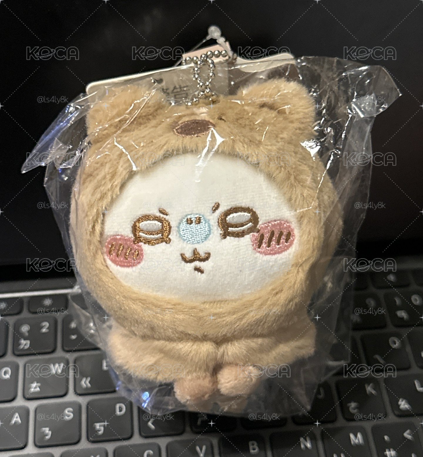 名創 吊娃 小熊頭套 飛鼠
