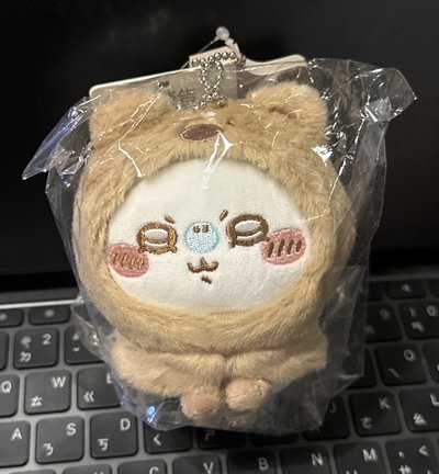 名創 吊娃 小熊頭套 飛鼠