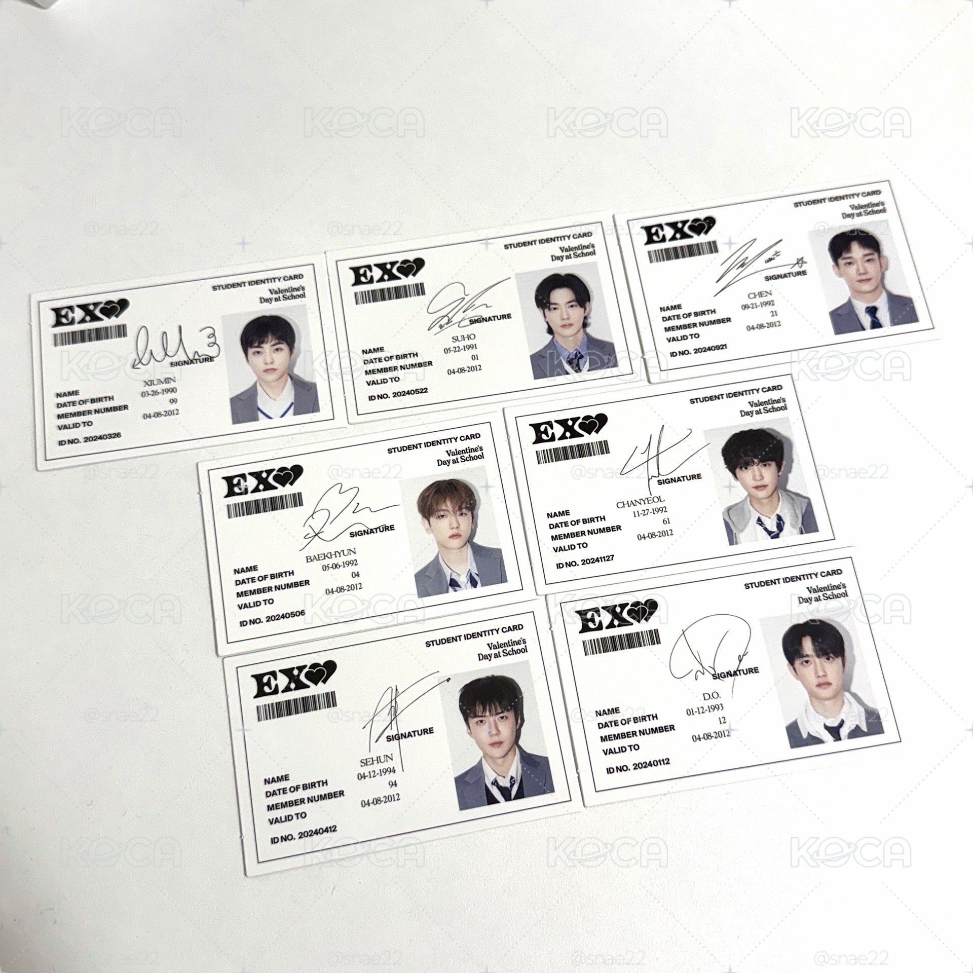 EXO 2024年曆+md全套特典