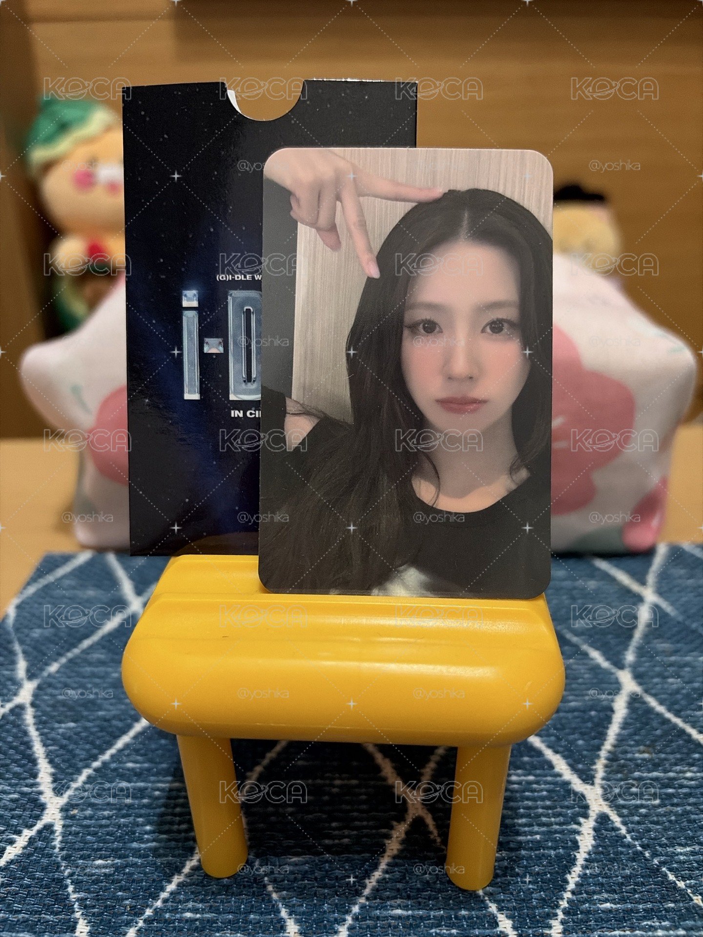 i-dle 24‘世巡演唱會電影 薇娟小卡 面姐
