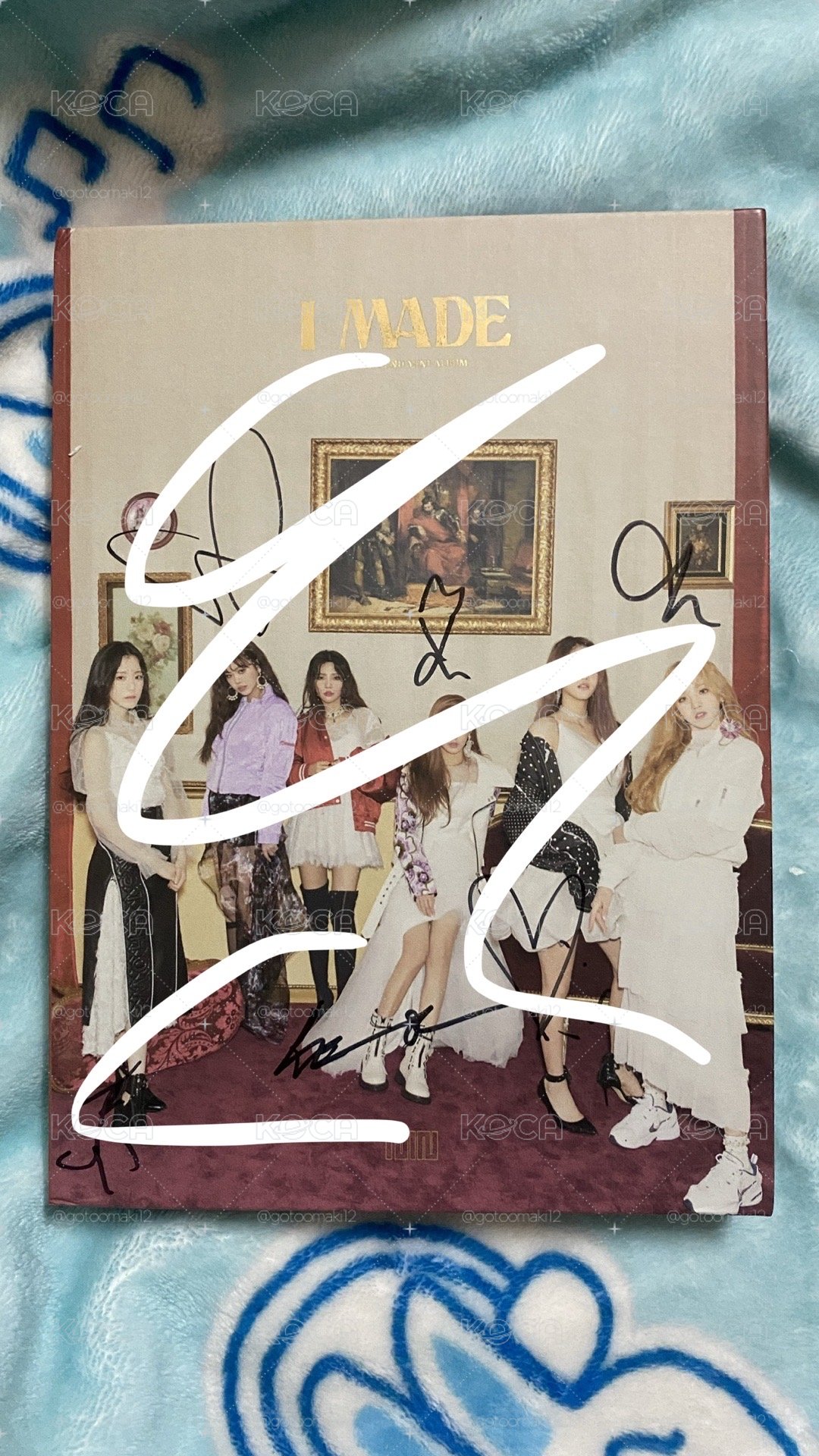 (G)I-DLE-I MADE 六人團簽簽名專輯