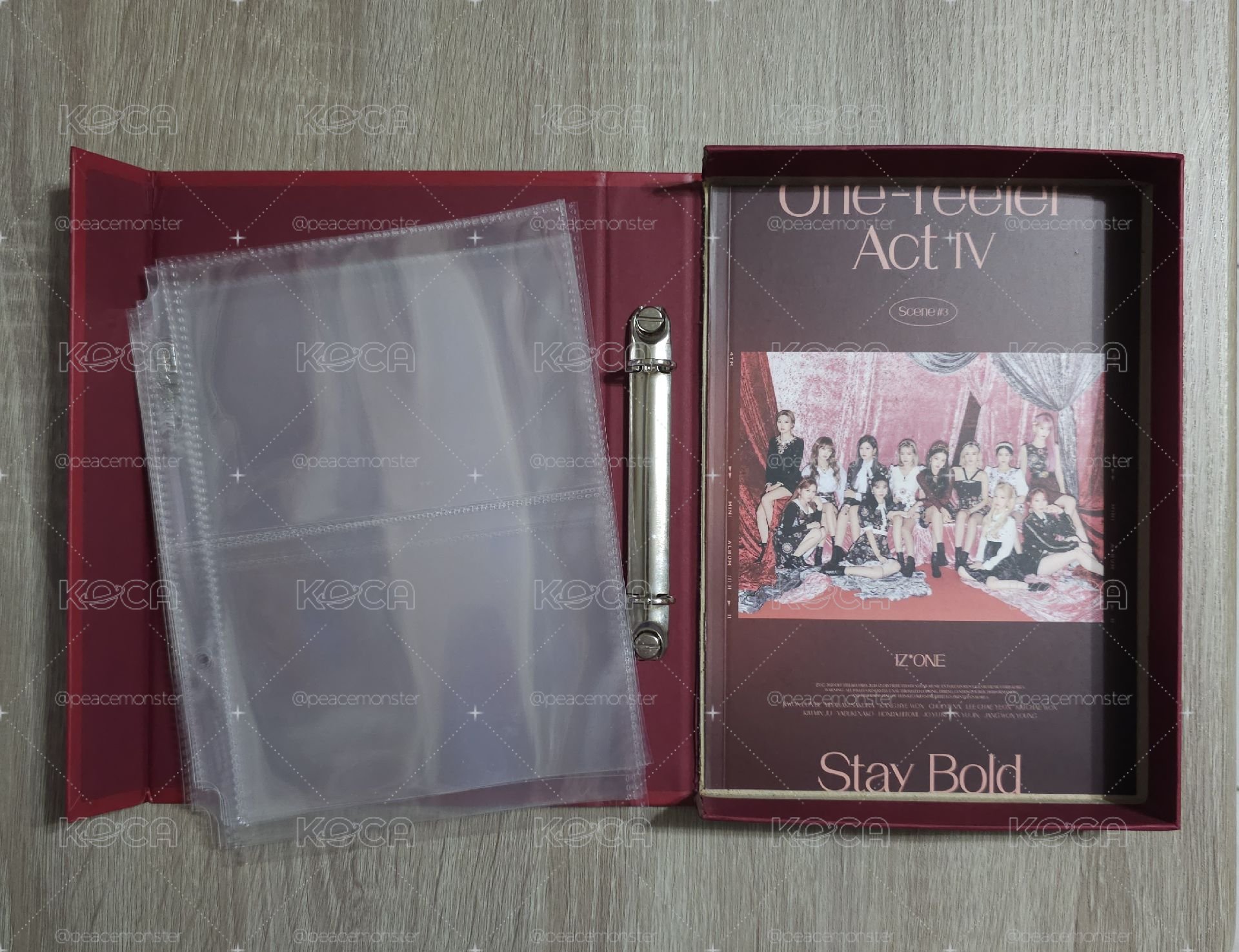 IZ*ONE One-reeler/Act IV 專輯卡冊