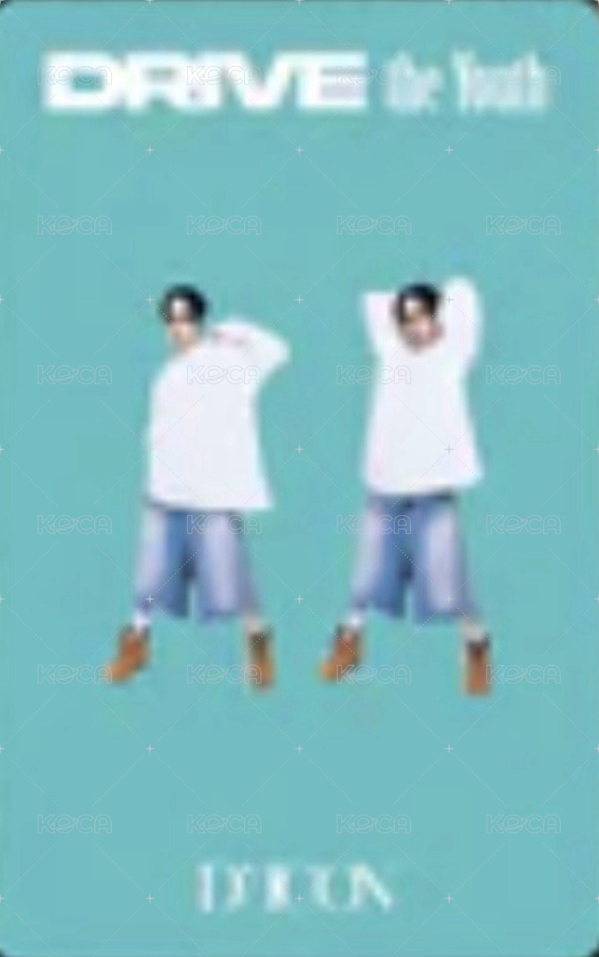 D'ICON快閃店 VER. A 周邊卡  背面