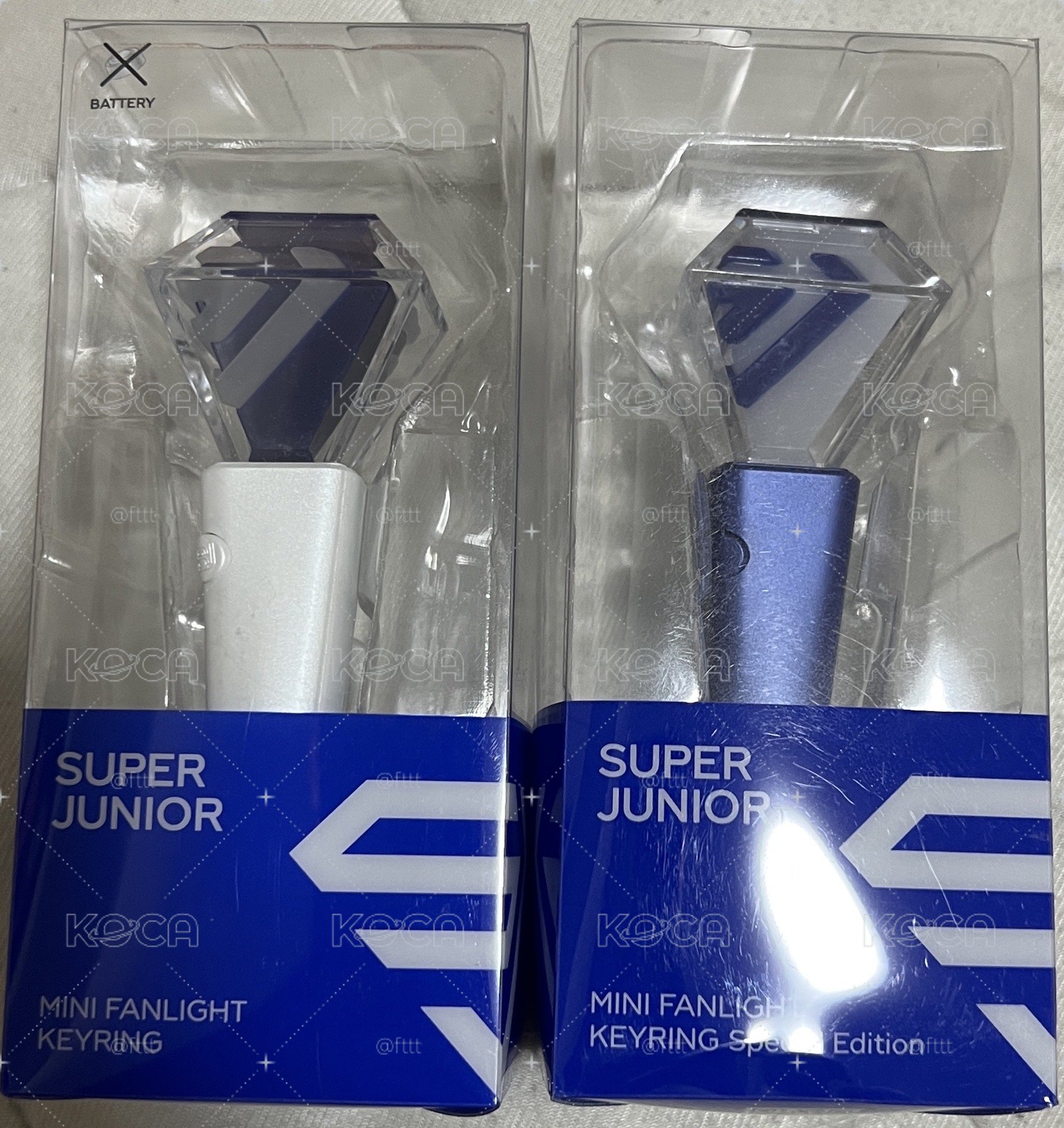 Super Junior 二代 三代 迷你手燈鑰匙圈 小手燈