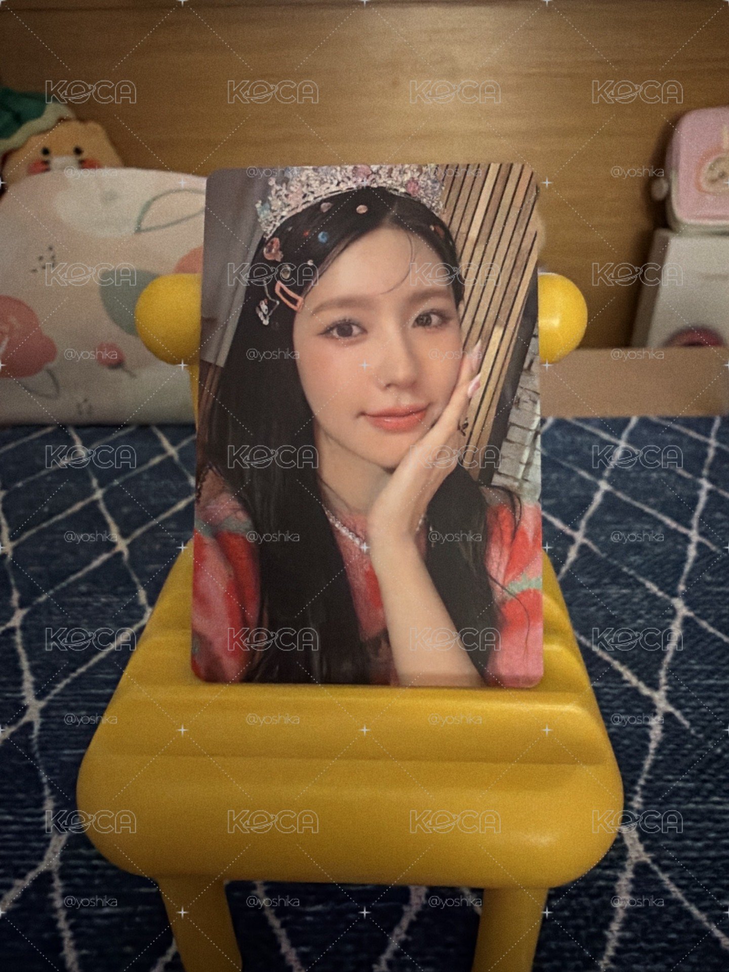 idle💜I feel JC 專輯卡  麵卡