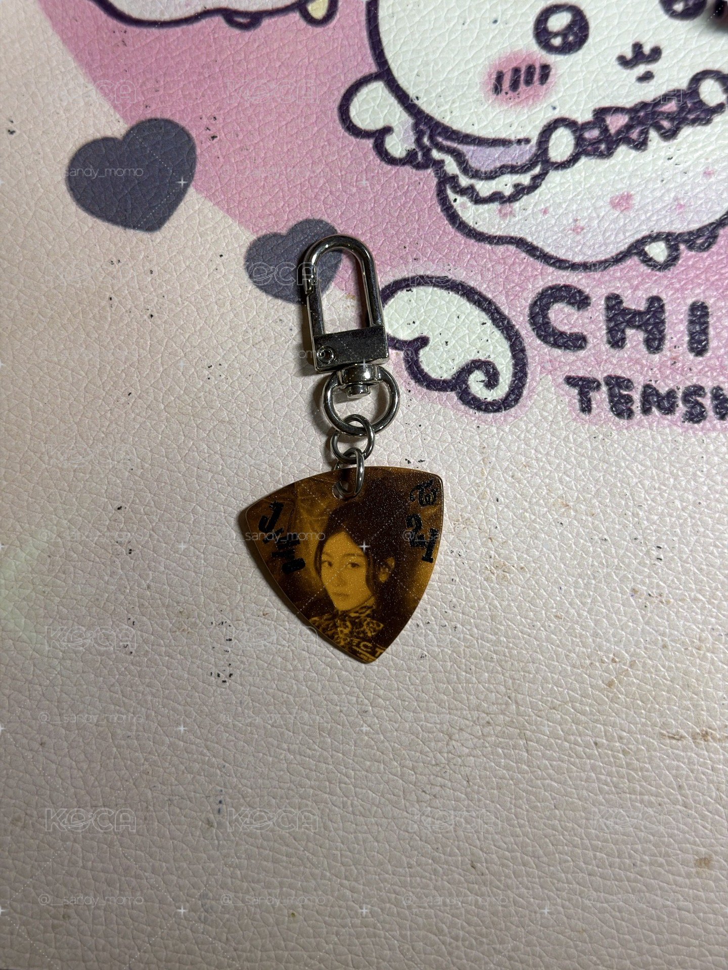 JP正規六 鑰匙圈吊飾 Pick key holder 志效