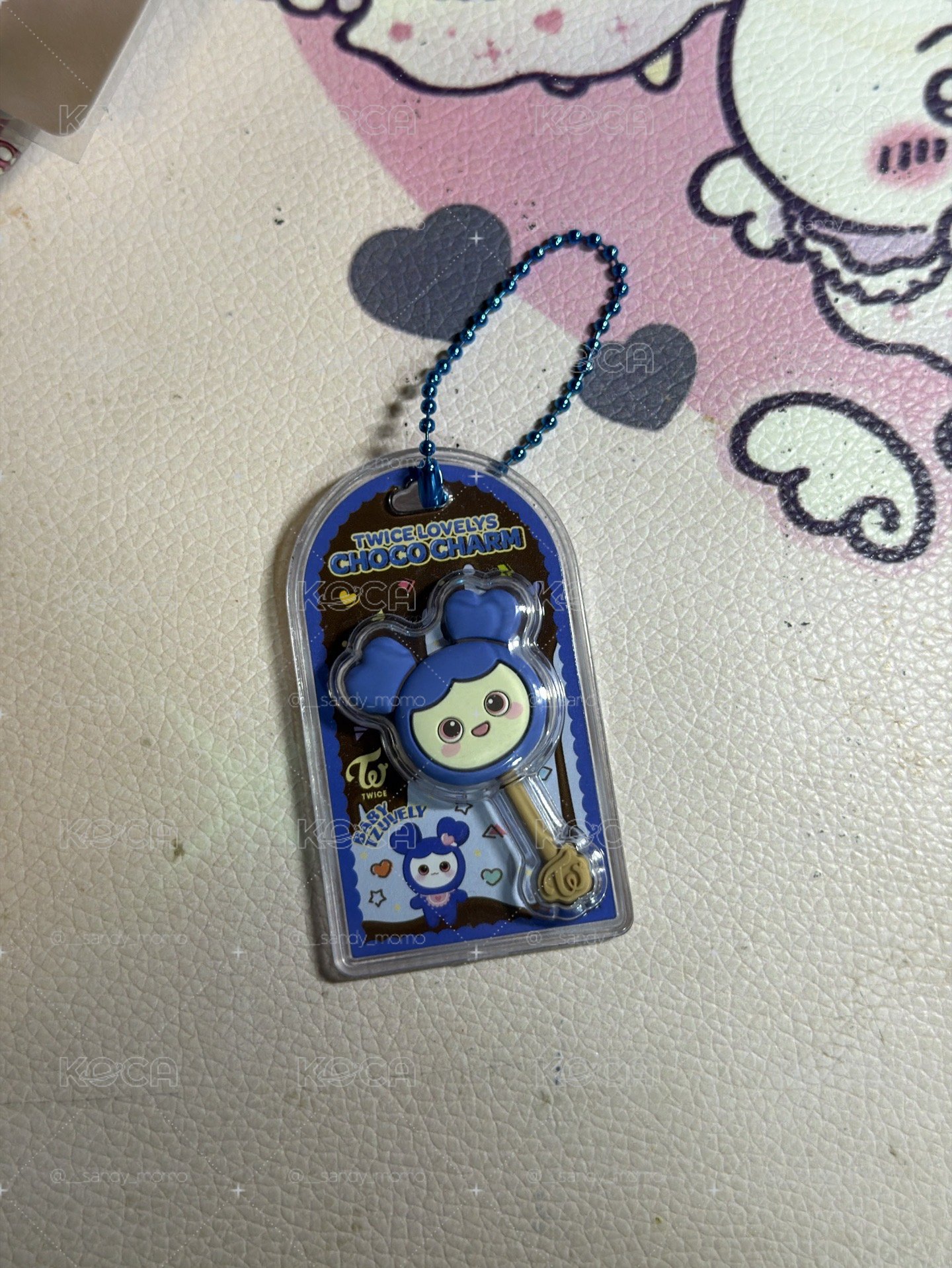 萬代食玩 鑰匙圈吊飾 巧克力吊飾 子瑜啊啊啊