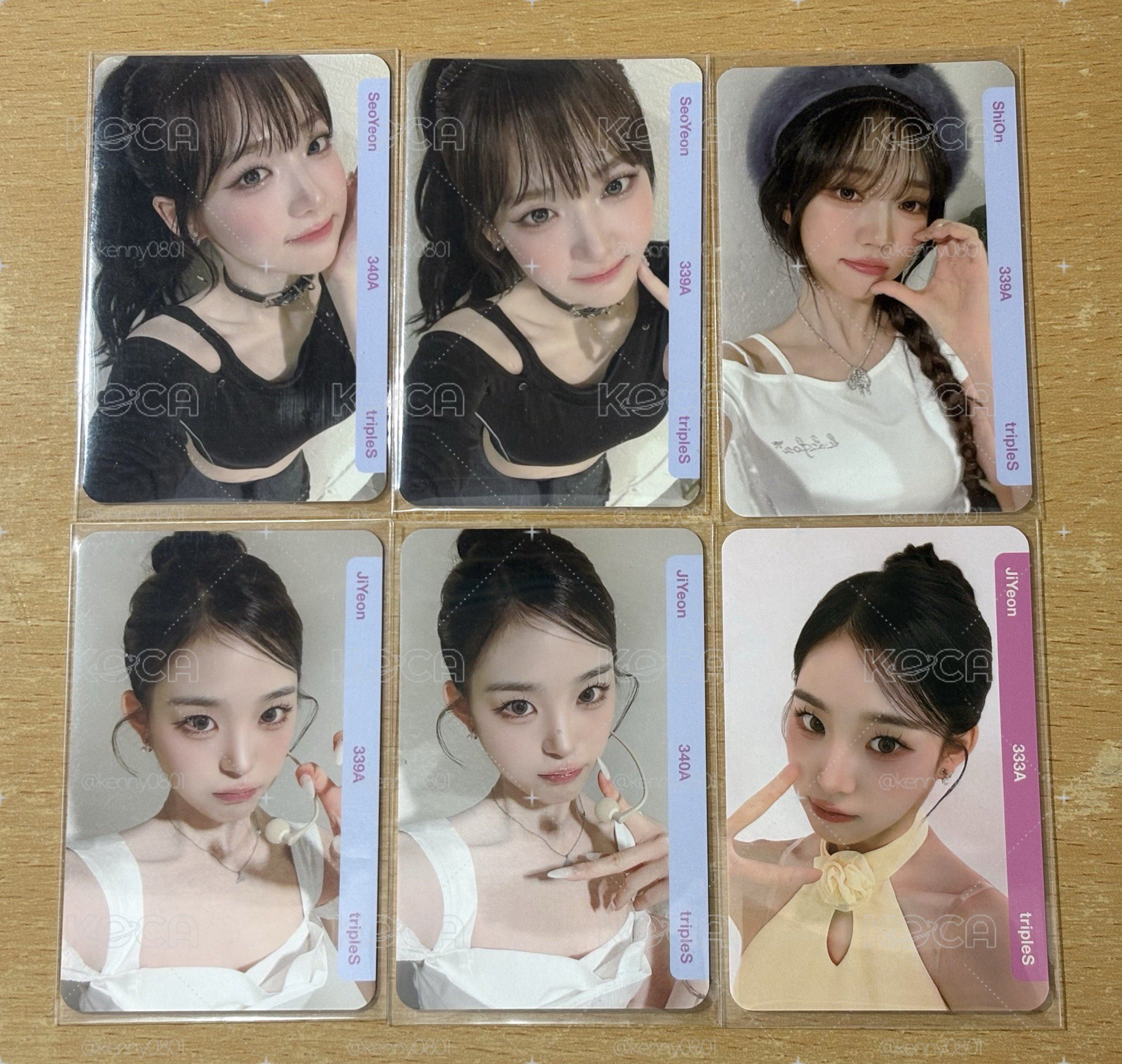tripleS 韓場 S1 S20 S24 BB339 BB340 場限卡 S24 BB333 VIP 入場卡