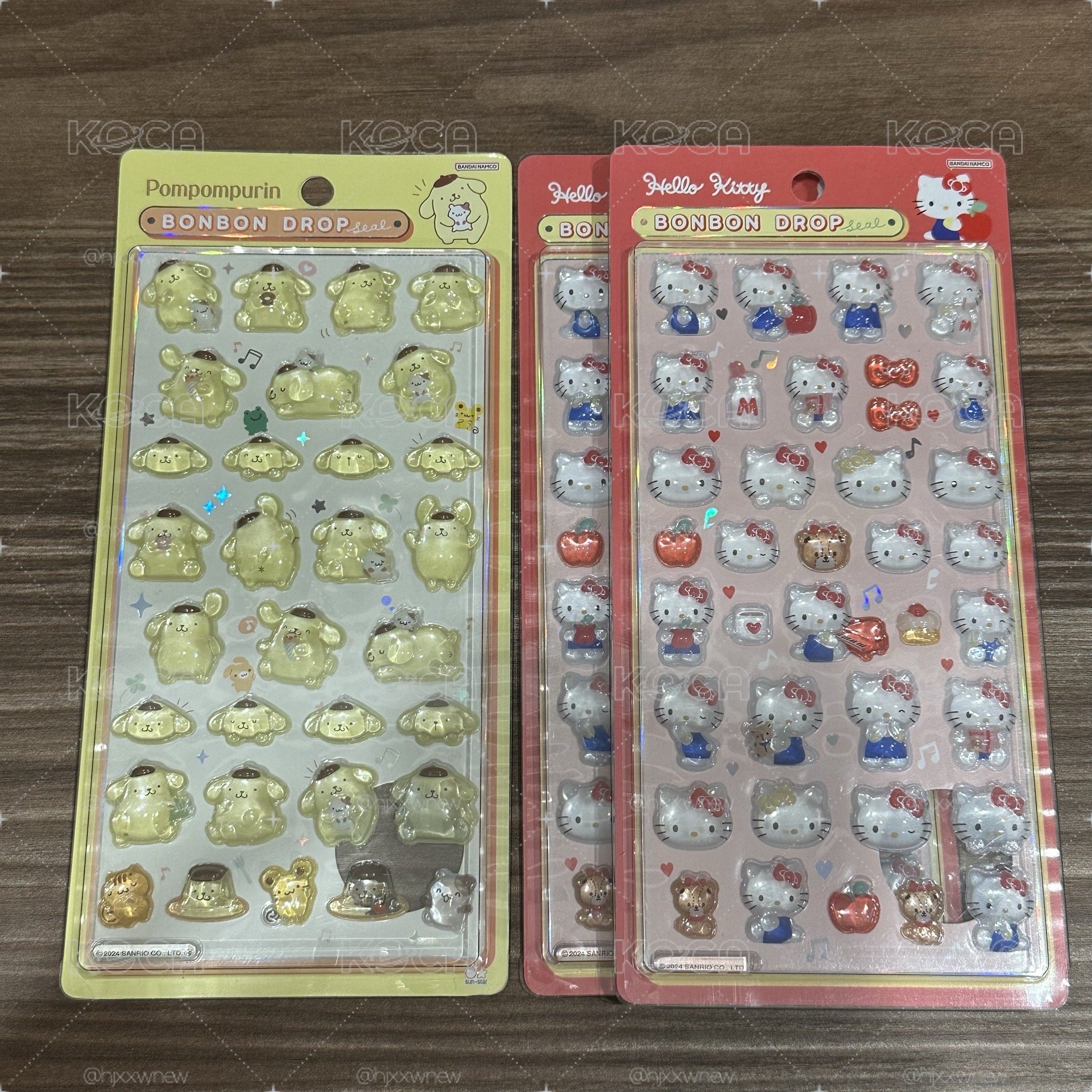 bonbon 立體果凍貼紙 三麗鷗