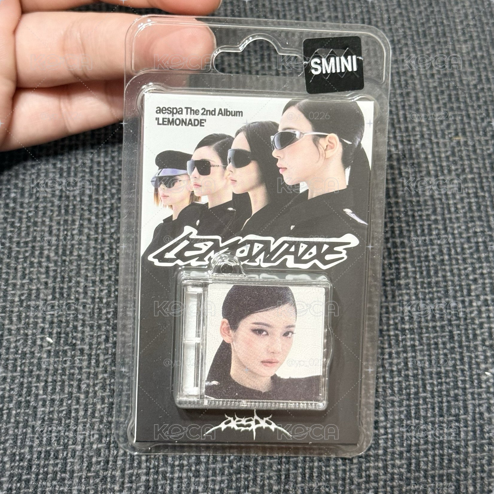 aespa 寧寧版 小卡也是寧寧 Lemonade 檸檬水 正規二 Smini版