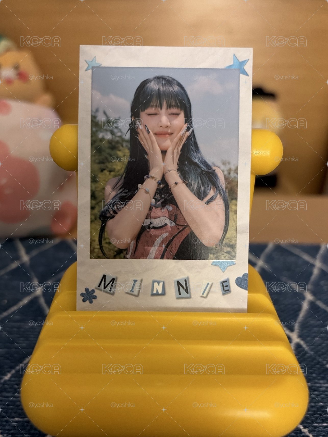 idle💜23世巡 周邊卡 拍立得 米妮
