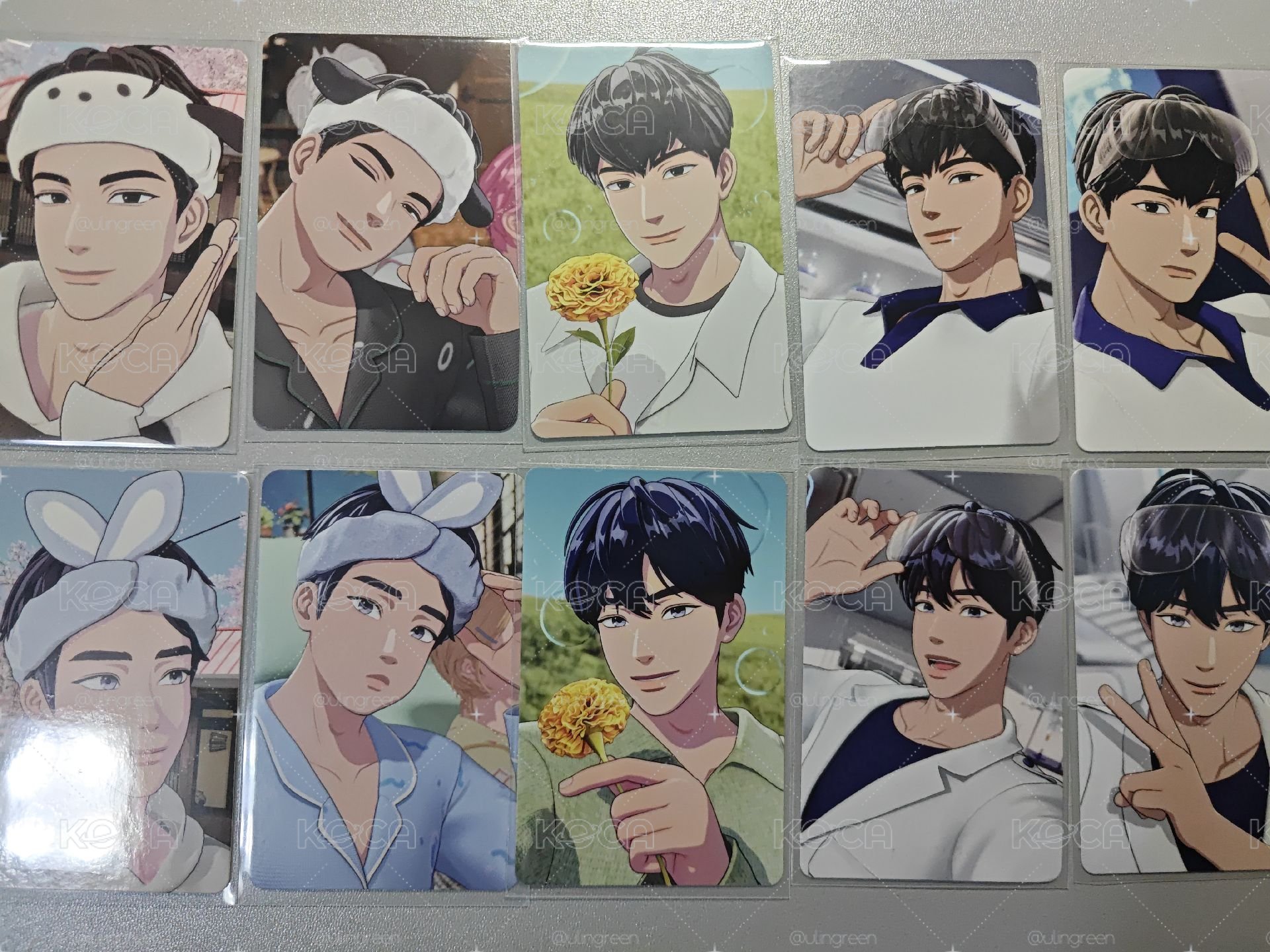 HAMIN🖤YEJUN💙mediheal小卡1.0～5.0