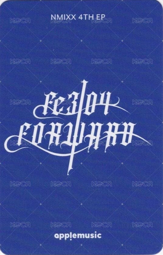 FORWARD am 線上 3.0 簽售卡 寶可夢 背面